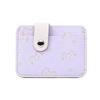Cute Cartoon Cat Credit Card Holder Small Wallet Women, Slim Coin Pocket Pu Leather Compact Cash Wallet, Thin Travel Card Case