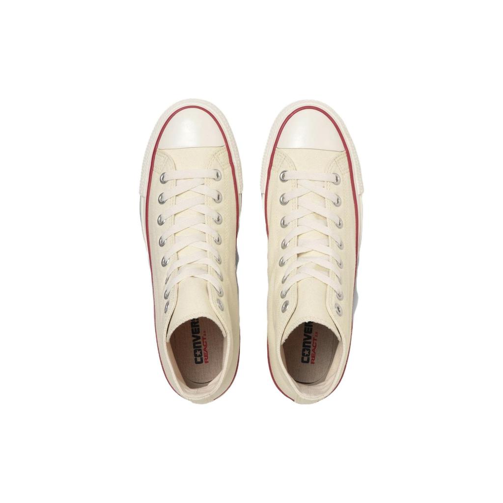 Converse All Star Versatile Comfortable Simple Classic Slip Resistant Lightweight High Top Skate Shoes Unisex Sneakers Beige 31311131