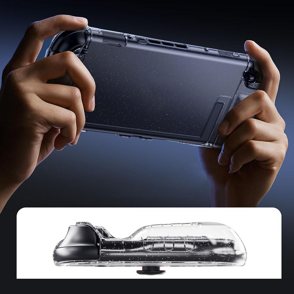 Transparent Protector Cover Anti-Scratch Protective Case Shockproof Game Console Cover Split Design for Switch 2 Accessories