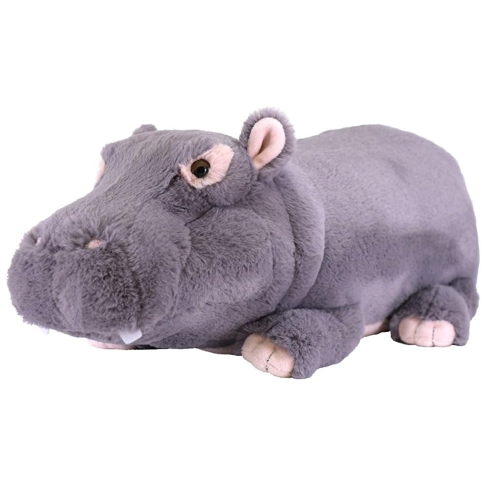 

Sunlemon Hippo Plush Toy 25x44x17cm Cute Animal Zoo Stuffed Animal