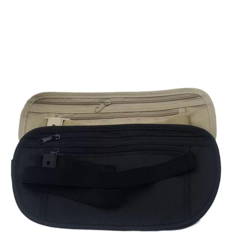 Waist Pouch for Travel,Hidden Passport Holder&Money Belt - Anti-Theft,Slim & Breathable for International Trips & Outdoor Safety