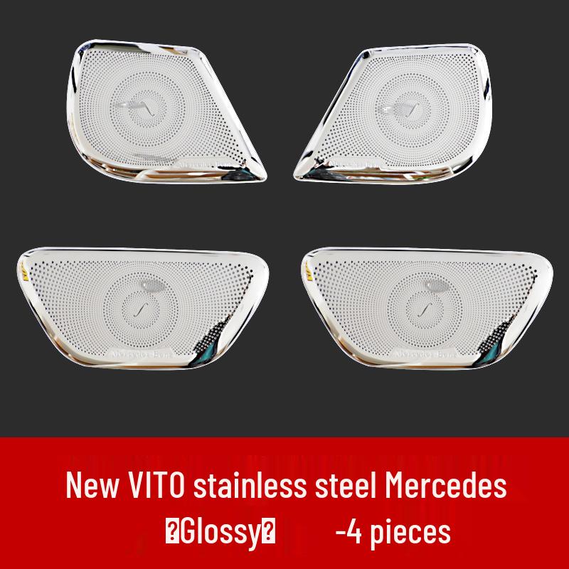 V-Class Vito Front Door Burmester Speaker Decorative Frame for Audio Modification