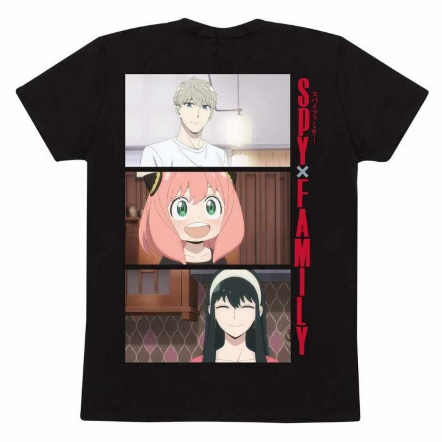 Spy X Family Unisex Adult Back Print T-Shirt S