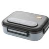 JINGRUIXIANG 316 Stainless Steel Compartment Lunch Box with Cutlery