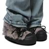 Ankle Flat with Snow Boots Slip-on Round Toe Mid Heel Women's Shoes On Sale 2024 High Quality Solid -tied Women's Boots