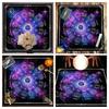 Tarot Card Tablecloth 12 Constellations Divinations Cards Table Cloth Tapestry