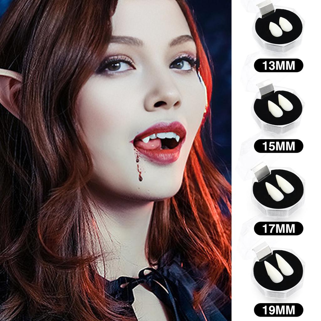 Halloween Vampire Dentures Zombie Teeth Tiger Teeth Cosplay Masquerade Party Props