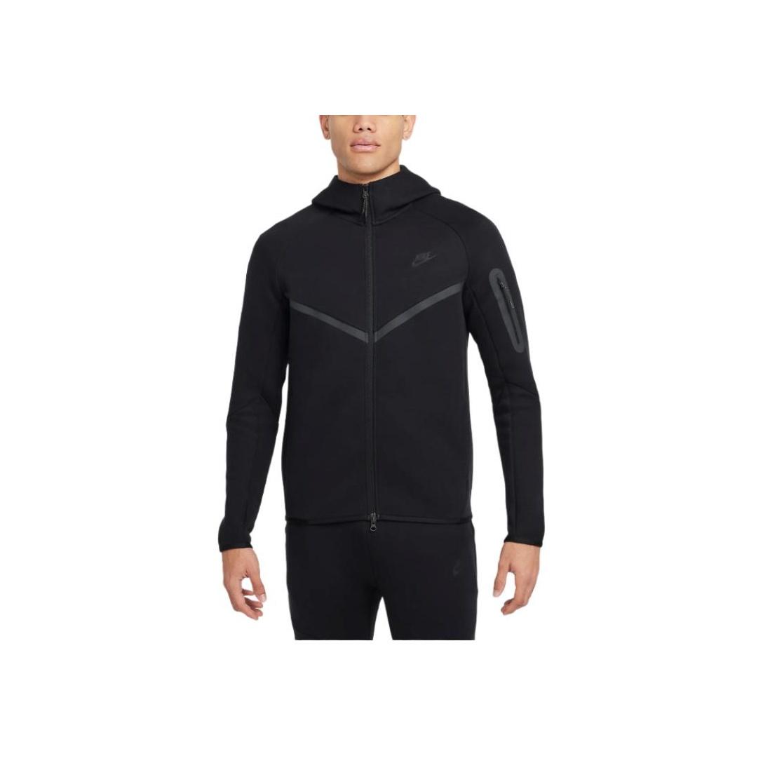 

Nike Tech Full-Zip Windrunner Hoodie Black Men Tops HV0949-010 XL