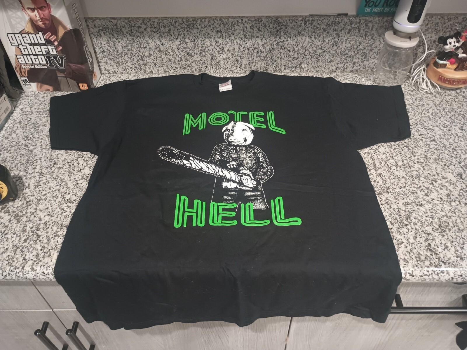 vtg motel hell movie s shirt XXXXL