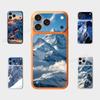 Snow Mountain Scenery For Iphone 17 Pro ProMax Back Protective Decorative Sticker Back Cover