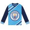Manchester City FC Boys Sublimated Long-Sleeved Long Pyjama Set