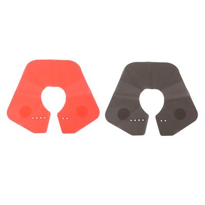 Silicone Hair Cutting Collar Weighted Front Magnetic Closure Barber Hair Cutting Pad Neck Wrap for S