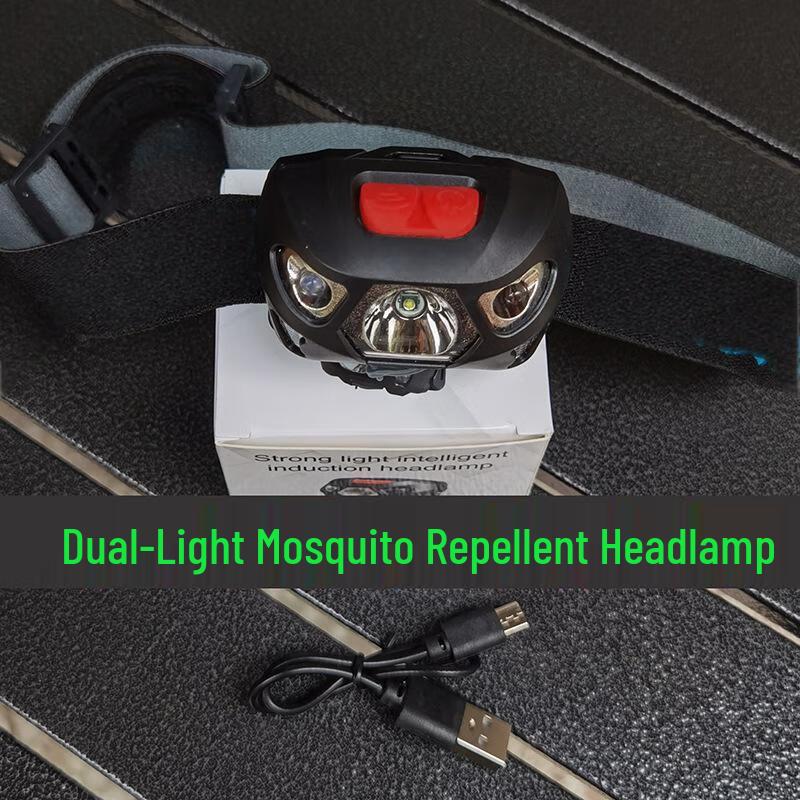 Taichuang Dual-Source LED Mosquito Repellent Fishing Headlamp