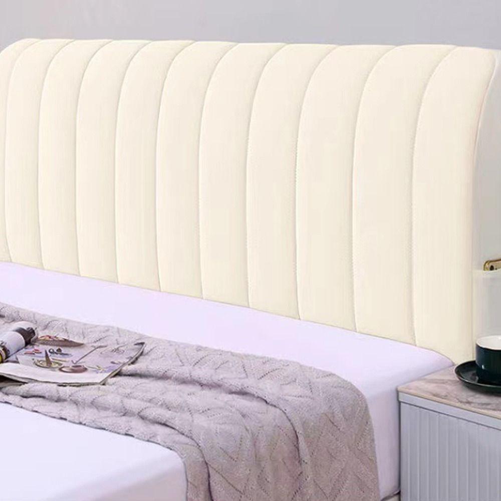 Thickened Flannel Bedside Cover All-inclusive Dust Cover Universal Bed Headboard Cover  Bedroom