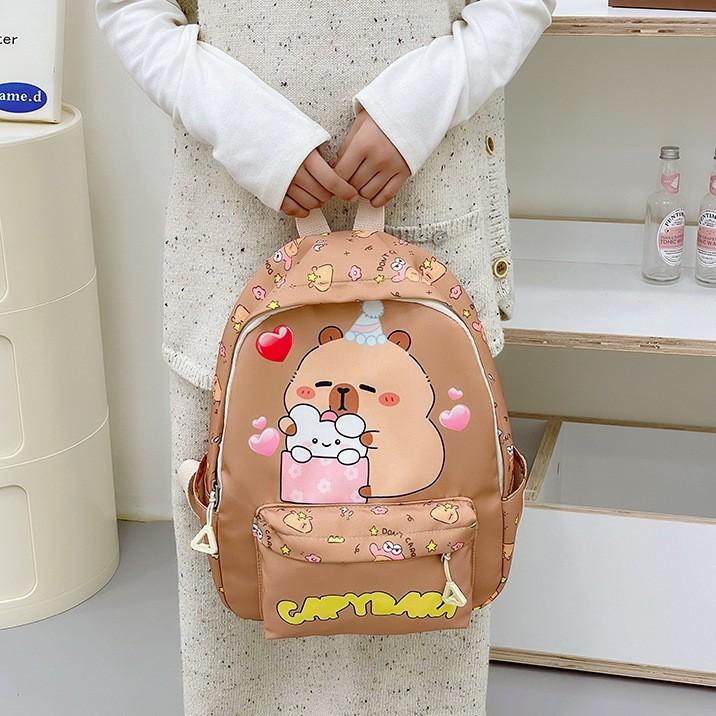 Cute Cartoon Kindergarten Schoolbag Boys and Girls Backpack New Small and Medium-sized Class Versatile Trend Children's Backpack