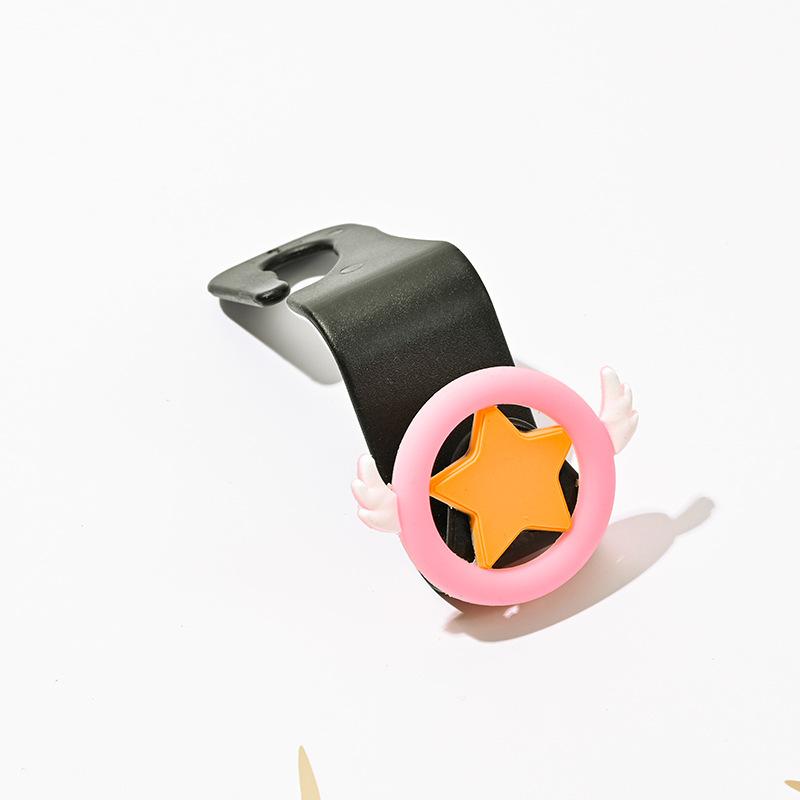 Car Seat Back Hook Universal Multifunctional Cartoon Storage Hook Automatic Rear Seat Mobile Phone Tablet Holder Hanging Hooks