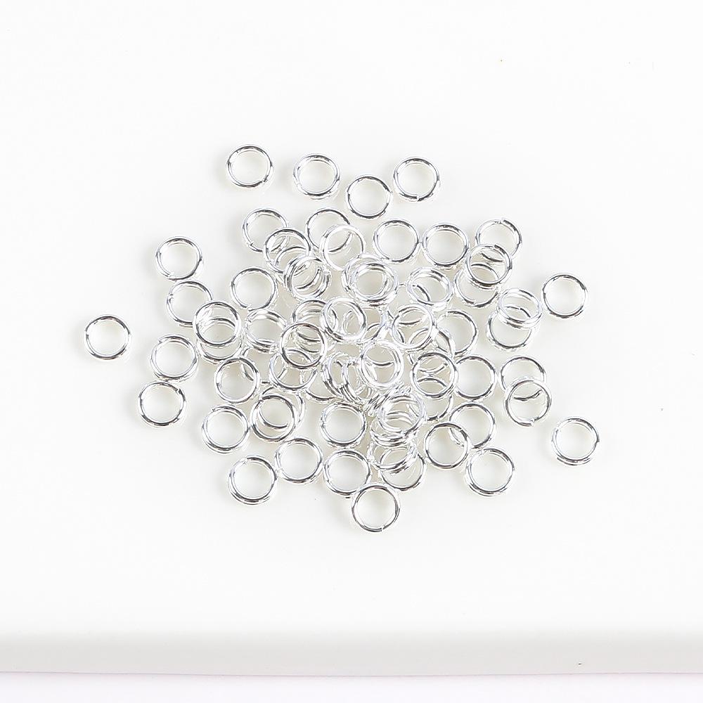 4-20mm Double Loop Jump Rings for DIY Jewelry and Keychain Accessories