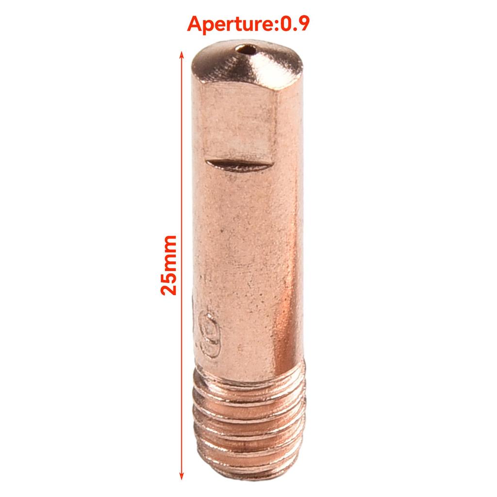 0,6 mm - 1,2 mm MIG-Schweißdüse Schutzdüse 7-teiliges Zubehör