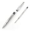 Excellent Cartier Ballpoint Pen Pasha De Cartier Platinum Finish Silver Used