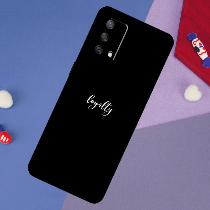

Simple Minamilst Black Quote Case For Oppo A78 A18 A38 A74 A94 A54 A58 A98 A80 A60 A40 A96 A76 A16 A15 A17 A57 A5 A6 Pro OPPO A40 A40m