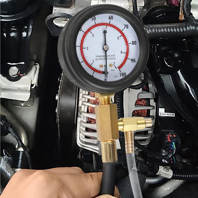 Motorcycle Fuel System Pressure Testing Diagnostic Tool Kit For Automotive Troubleshooting Mechanics And DIY Enthusiasts