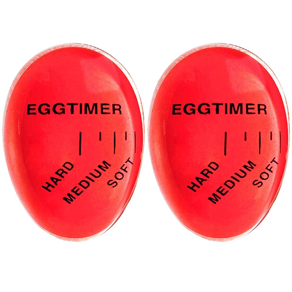 Egg Timer Color Changing Indicator Soft Medium and Hard Boiled Eggs Heat Sensitive Safe Durable Kitchen Aid Gift Home Use