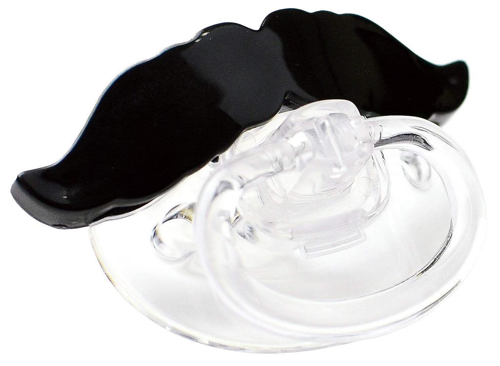 Moustache Pacifier Pacifier [Used]