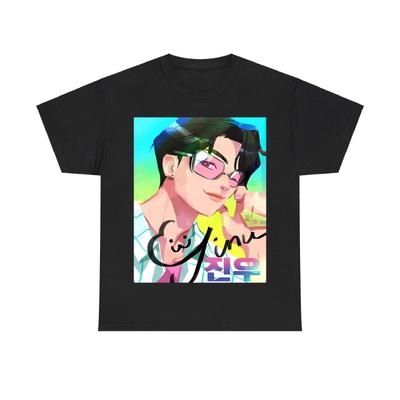 Cacciatori di Demoni KPop Saja Boys T-shirt Tie Dye Unisex Girocollo Manica Corta Regalo per Fan