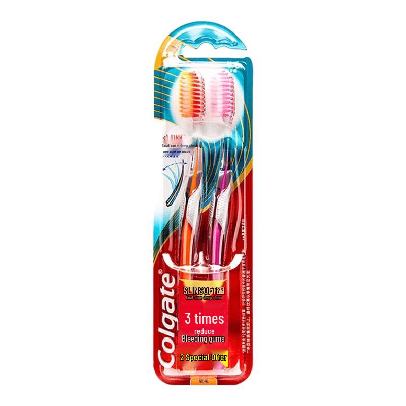 

Зубная щетка Colgate Slim Soft Dual Core Deep Clean, 6 штук