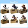 Adorable Puppy Dog Coin Bank Featuring Funny Automatic Eating Action For Kids