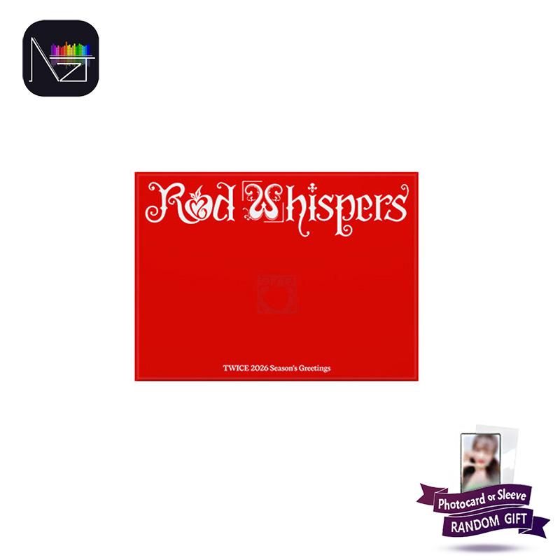 [PRE ORDER] TWICE – 2026 Season’s Greetings [RED WHISPERS]