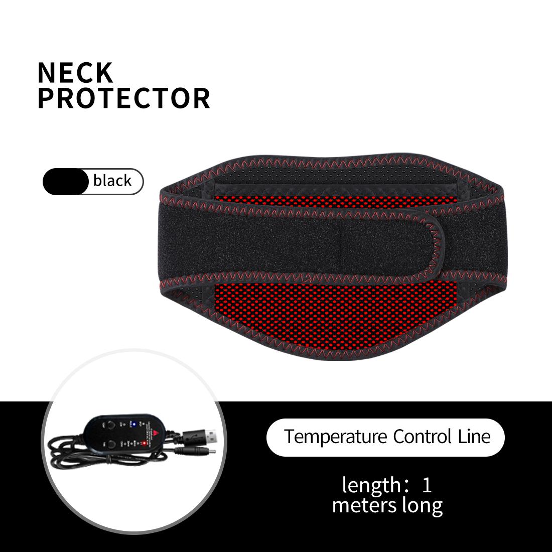 

Портативный массажер для шеи с подогревом, питание от USB, вибрация, разминание, облегчение боли в шейном отделе, расслабление мышц, комфорт для сна, для использования в офисе UK-Plug