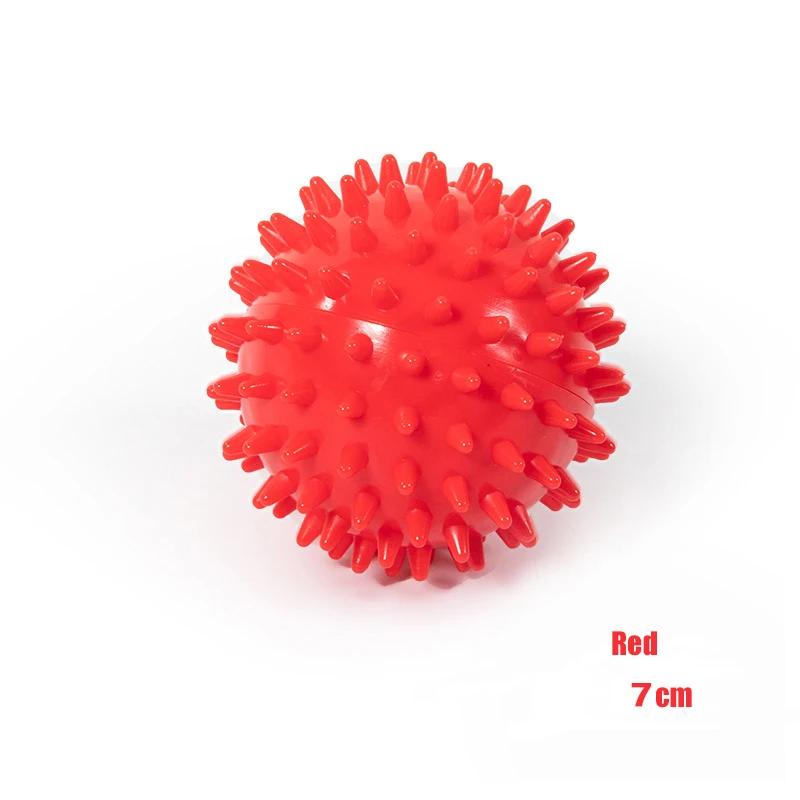 Durable PVC Exercise Pointed Massage Ball Trigger Point Movement Fitness Hands and Feet Plantar Pain Relief 70 Mm Sports Ball