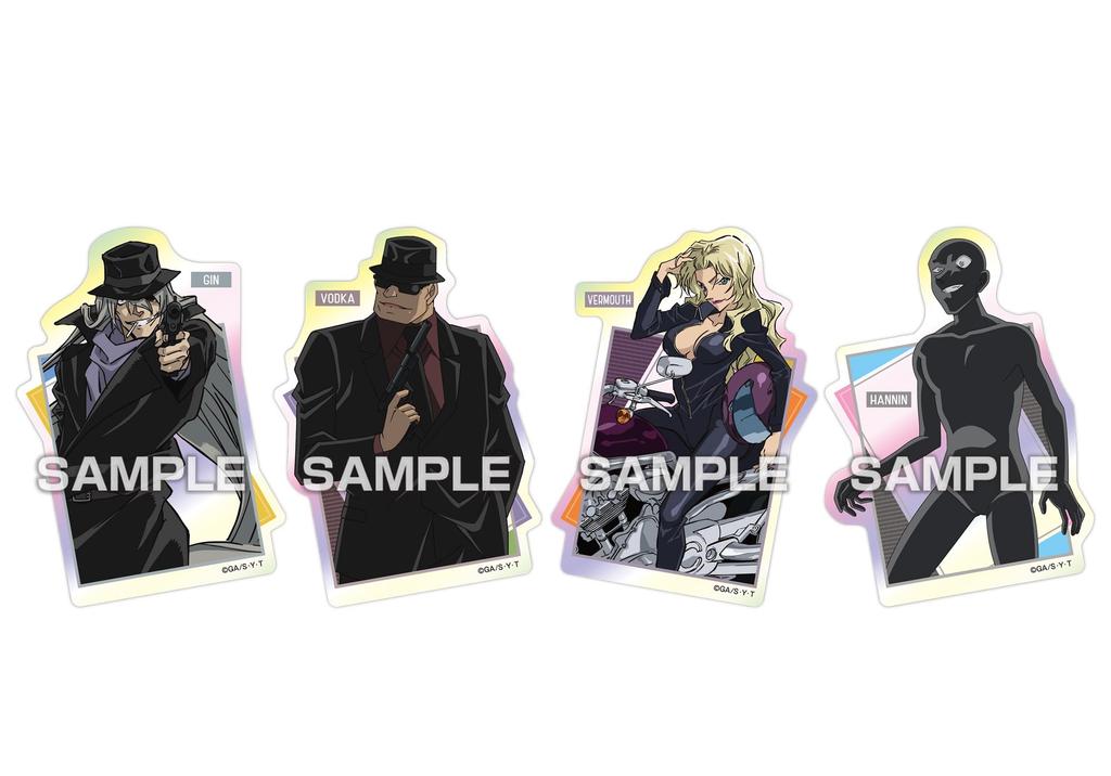 Ensky Detective Conan Character Cut Sticker Strawberry Toy Set of Gum, Flavor, Gum/Candy [BOX 16]