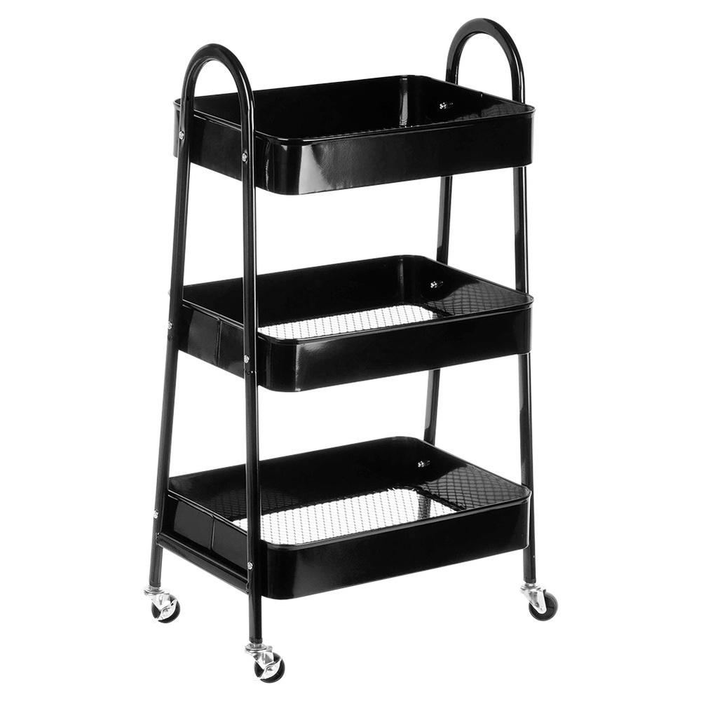 Trolley On Wheels for Kitchen, Bathroom, Cabinet, Storage Baskets