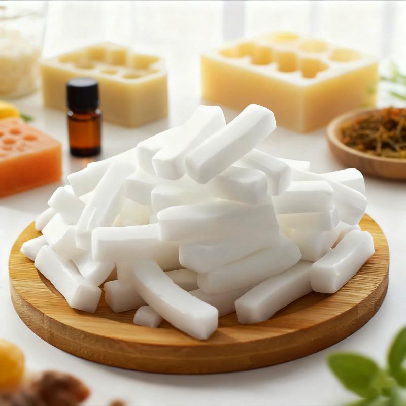 Natural Coconut Milk Oil Soap Base 250g - DIY Handmade Essential Oil Soap for Face & Bath