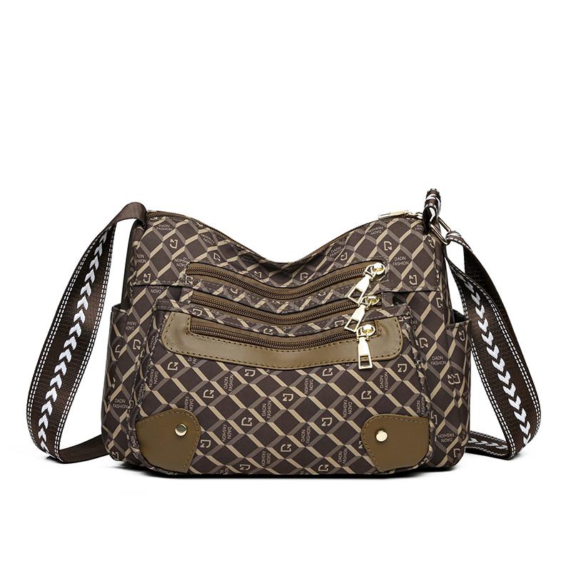 Damen-Umhängetasche mit mehreren Taschen, Muttertasche, große Kapazität, Reise-Umhängetasche