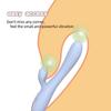 Wild Rabbit Vibrator Dual Vibration G-Spot Stimulator Women's Adult Toy Silicone Material Button Control Blue