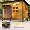 Outdoor Dog Kennel, Weatherproof, Removable Floor