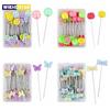 50 Piezas Pines de Patchwork Herramientas de Costura Bordado Acolchado Pines Metálicos Fijos para Botones Accesorios de Costura DIY Herramientas