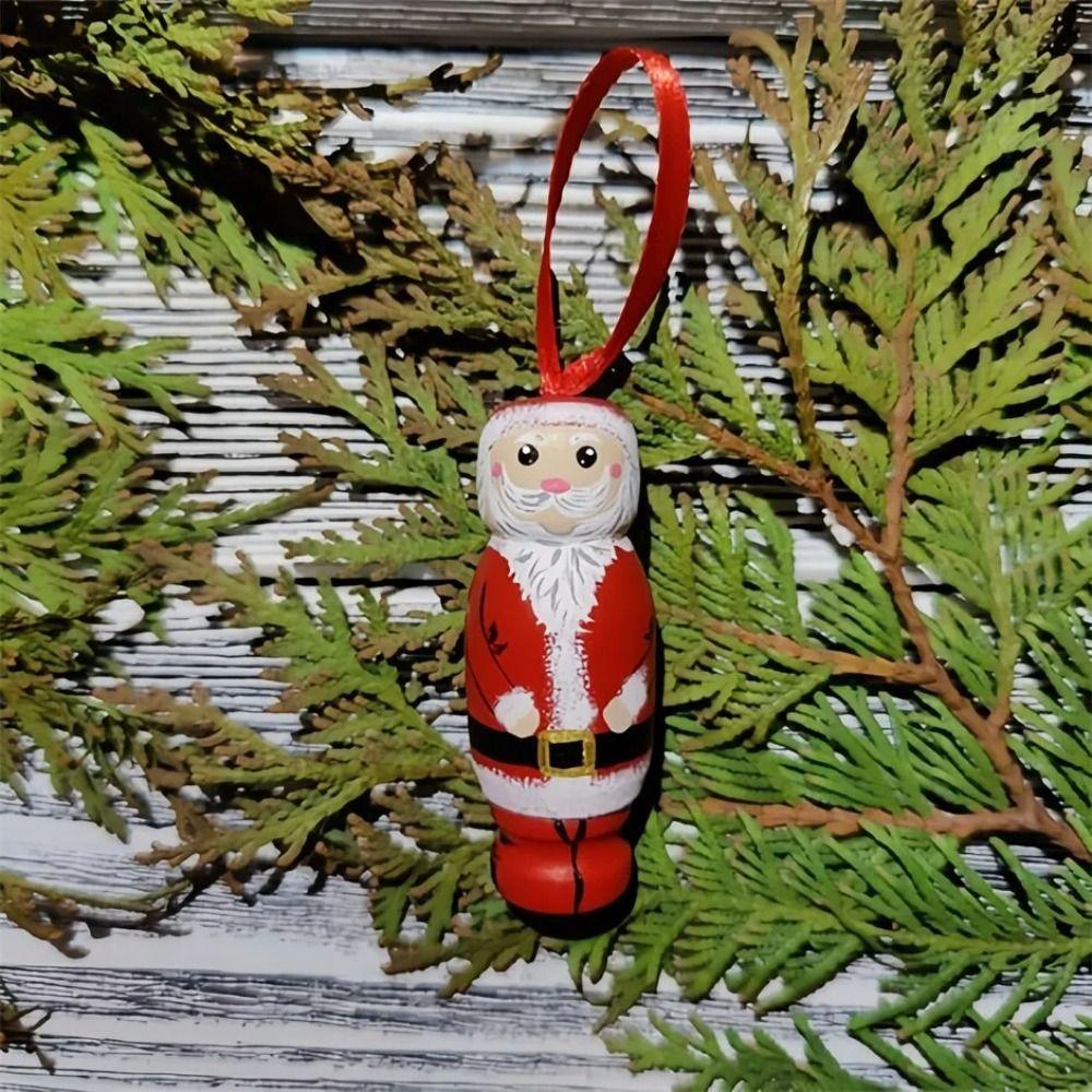 Funny Santa Santa Tree Pendant Christmas Tree Christmas Decoration Christmas Tree Ornament  Gift