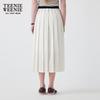 Teenie Weenie Contrast Pleated A-Line Skirt