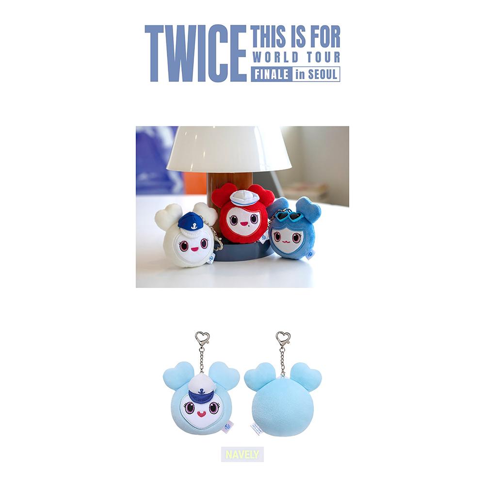 [Pre-order] TWICE - LOVELY FACE KEYRING MARINE Ver.