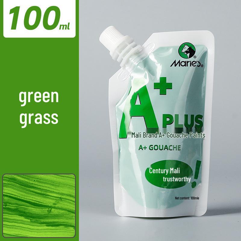 Mali Afwasbare Gouache Verf 100ml - Handgeschilderde Kleuren voor Kinderen en Studenten