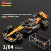 YRS3 Bburago New Arrival 1:64 F1 Formula Racing Car Model Red Bull RB21 Ferrari Mercedes McLaren Team Collectible Gift