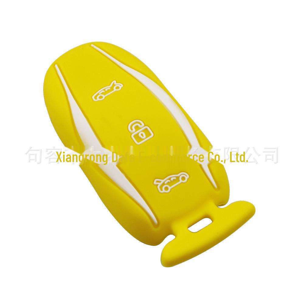 Silikonowy pokrowiec na kluczyk i torba na pilota do Tesli Model X/S