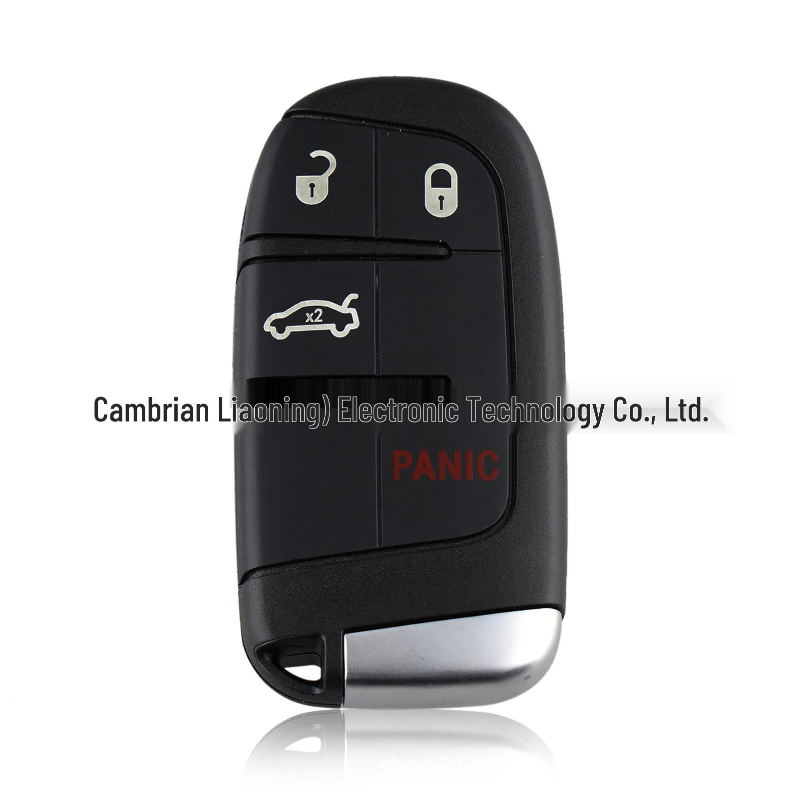 

4-Button Smart Remote Key for Dodge M3M-40821302 5.4*4.2*1.4cm