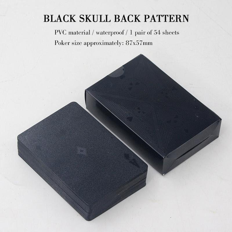 100% PVC Spielkarten Kunststoff Poker Kartenspiel Wasserdicht Poker Texas Hold'em Blackjack Spiel Dropshipping Gold Karte Brettspiel