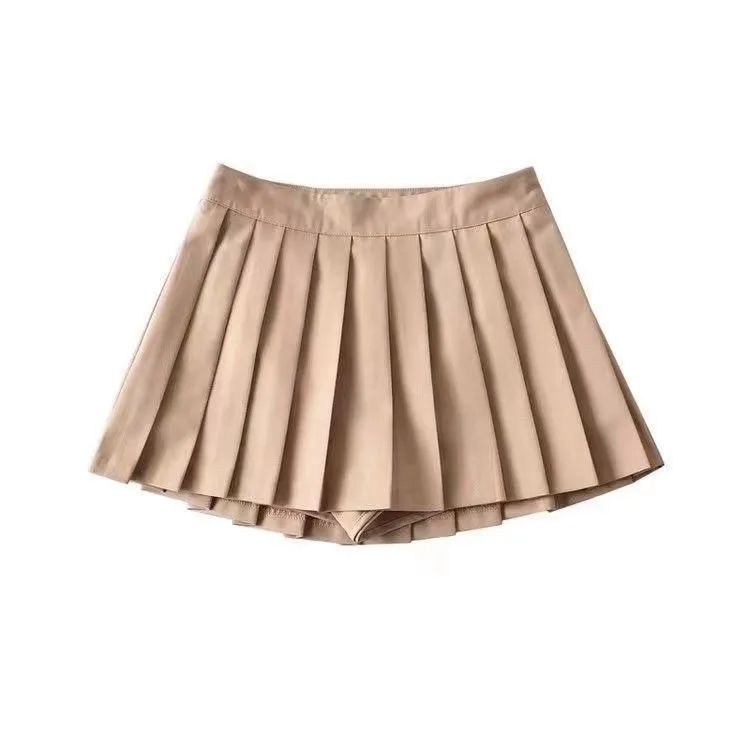 Sexy Women Pleated Skirts High Waist Summer Vintage Mini Skirts Korean Tennis Student White Designed Dance Skirt