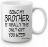 Being Your Brother Seems Like Brother Sister Ceramic Coffee Mark Cup Sister